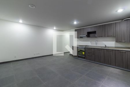 Sala - Comedor de apartamento con 2 recámaras, 65m² en Palo Alto