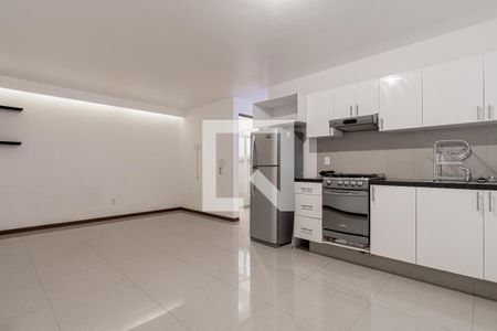 Sala - Comedorde Apartamento con 2 recámaras, 68m² Escandón