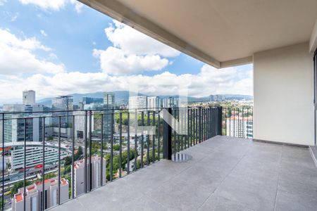 Balcón de apartamento para alugar com 2 quartos, 88m² em El Yaqui, Ciudad de México