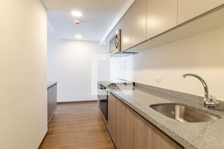 Cocina de apartamento para alugar com 2 quartos, 101m² em El Yaqui, Ciudad de México