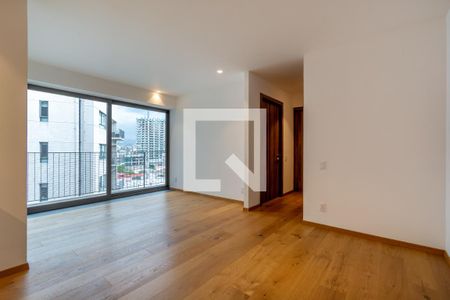 Sala - Comedorde Apartamento con 2 recámaras, 76m² Hipódromo Condesa