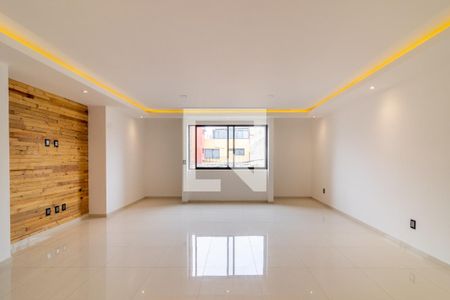 Sala - Comedor de apartamento para rentar con 3 recámaras, 126m² en Norte 79-a
