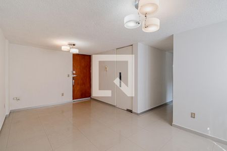 Sala - Comedorde Apartamento con 3 recámaras, 80m² Tlalpan