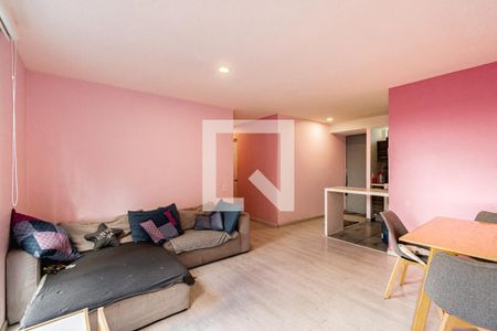Sala de apartamento para rentar con 3 recámaras, 150m² en Nogal