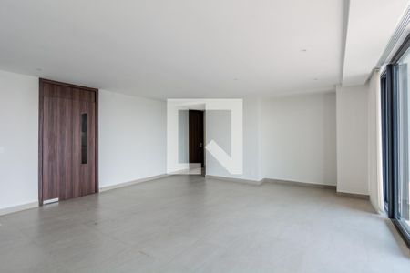 Sala - Comedorde Apartamento con 3 recámaras, 214m² El Pedregal