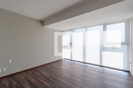 Sala de TVde Apartamento con 3 recámaras, 214m² El Pedregal
