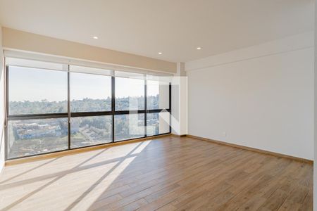 Sala - Comedor de apartamento para alugar com 2 quartos, 85m² em Ricardo Flores Magon, Naucalpan de Juárez