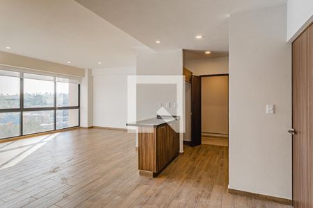 Sala - Comedor de apartamento para alugar com 2 quartos, 85m² em Ricardo Flores Magon, Naucalpan de Juárez