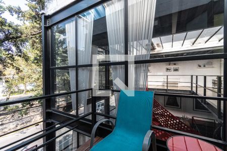 Terraza de apartamento para alugar com 1 quarto, 54m² em Bosques de Tarango, Ciudad de México