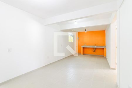 Sala - Comedor  de apartamento para alugar com 2 quartos, 58m² em Agrícola Pantitlán, Ciudad de México