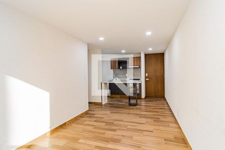 Sala - Comedor  de apartamento para alugar com 2 quartos, 60m² em Colonia Buenavista, Ciudad de México