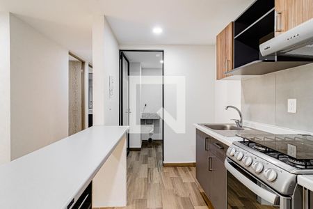 Cocina de apartamento para alugar com 2 quartos, 60m² em Colonia Buenavista, Ciudad de México