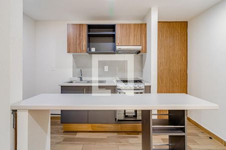 Cocina de apartamento para alugar com 2 quartos, 60m² em Colonia Buenavista, Ciudad de México