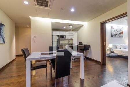 Sala - Comedorde Apartamento con 2 recámaras, 44m² Santa Fe Cuajimalpa