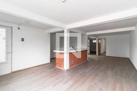 Sala - Comedor de Apartamento con 2 recámaras, 95m² San Bartolo Ameyalco