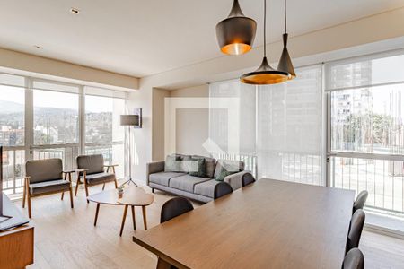 Sala - Comedorde Apartamento con 2 recámaras, 85m² Contadero