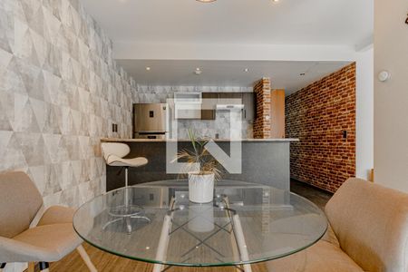 Comedor  de apartamento para alugar com 1 quarto, 47m² em Colonia Del Gas, Ciudad de México