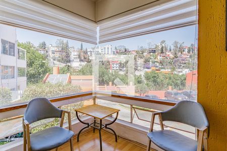 Sala - Comedor  de apartamento para alugar com 1 quarto, 70m² em Colina Del Sur, Ciudad de México