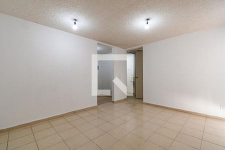 Sala - Comedor  de apartamento con 2 recámaras, 50m² en Oriente 229