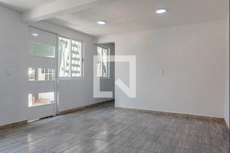 Sala - Comedor de apartamento con 2 recámaras, 58m² en Calzada Taxqueña