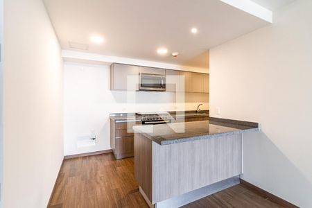 Cocina de apartamento para alugar com 2 quartos, 91m² em El Yaqui, Ciudad de México
