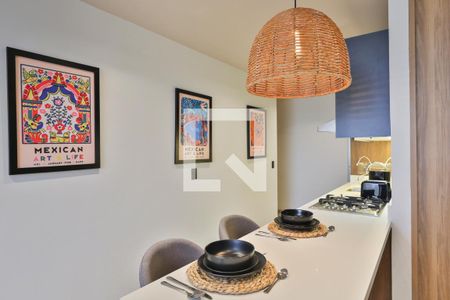 cocina de apartamento para alugar com 1 quarto, 36m² em Narvarte Oriente, Ciudad de México