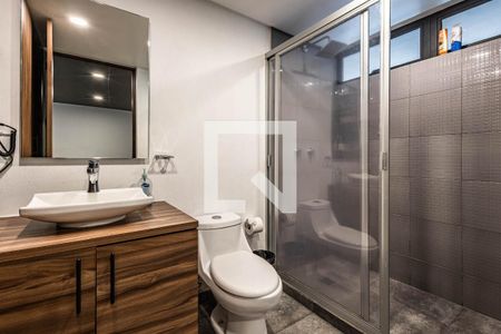 Baño  de apartamento para alugar com 1 quarto, 25m² em Tacuba, Ciudad de México
