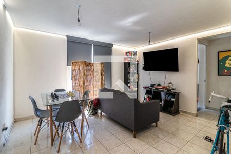 Sala - Comedor  de apartamento para rentar con 2 recámaras, 60m² en Mapimí