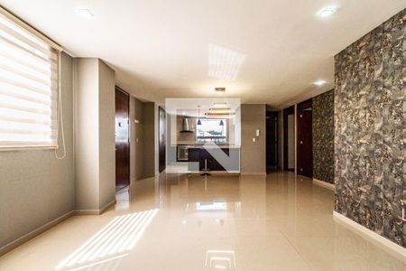 Sala - Comedor  de apartamento para rentar con 3 recámaras, 220m² en Cerrada Las Margaritas