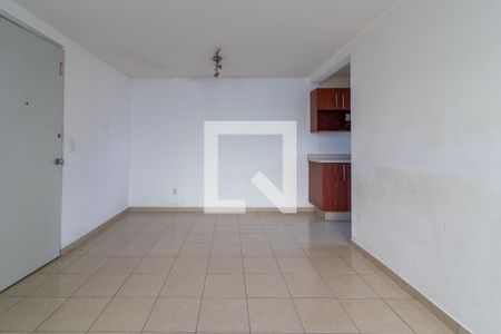 Sala - Comedor  de apartamento para rentar con 2 recámaras, 56m² en Cobre