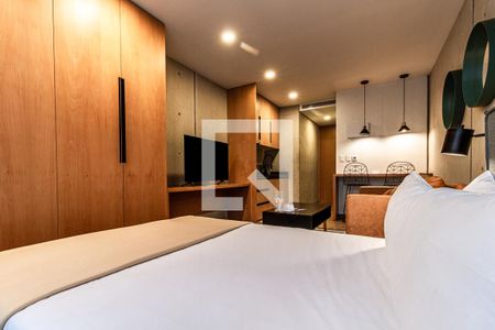 Recámara de apartamento para alugar com 1 quarto, 31m² em Hipódromo Condesa, Ciudad de México