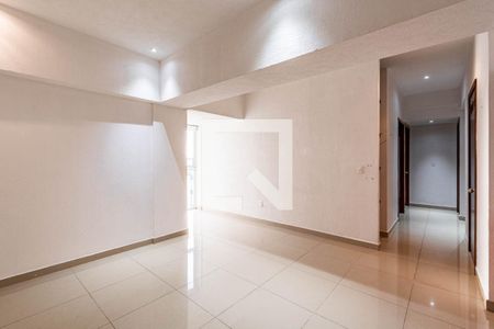 Sala - Comedor  de apartamento para rentar con 2 recámaras, 70m² en Bahía de San Hipólito