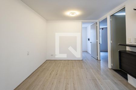 Sala - Comedor  de apartamento para rentar con 2 recámaras, 50m² en Cañito