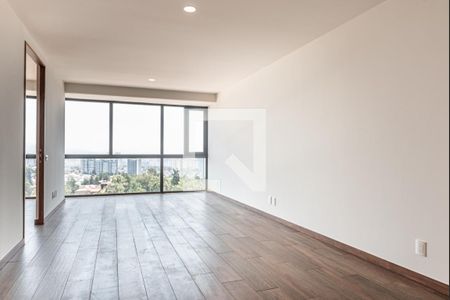 Sala - Comedor  de apartamento para alugar com 2 quartos, 91m² em El Yaqui, Ciudad de México