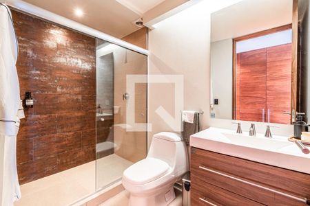 Baño de suite  de apartamento para alugar com 2 quartos, 108m² em Anáhuac I Sección, Ciudad de México