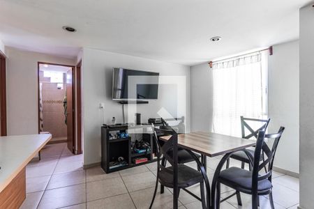 Sala - Comedor  de apartamento para alugar com 3 quartos, 60m² em Los Reyes, Ciudad de México