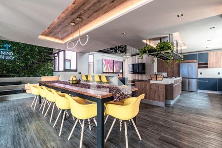 Cafetería de apartamento para alugar com 1 quarto, 36m² em Narvarte Oriente, Ciudad de México