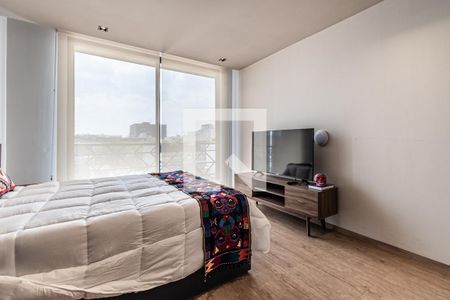 Recámara de apartamento para alugar com 1 quarto, 36m² em Narvarte Oriente, Ciudad de México