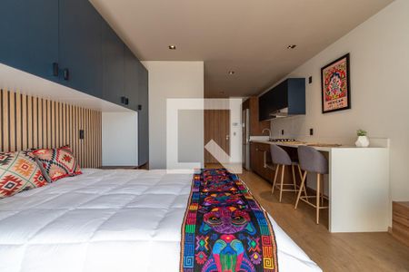 Recámara de apartamento para alugar com 1 quarto, 36m² em Narvarte Poniente, Ciudad de México