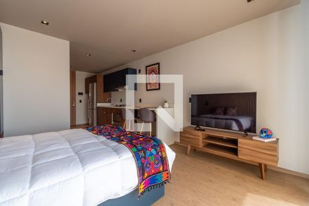 Recámara de apartamento para alugar com 1 quarto, 36m² em Narvarte Poniente, Ciudad de México