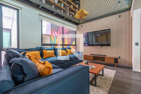 Lobby de apartamento para alugar com 1 quarto, 36m² em Narvarte Poniente, Ciudad de México