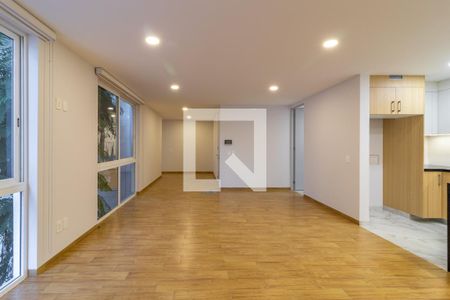Sala - Comedor  de apartamento para alugar com 3 quartos, 150m² em Colonia Del Valle Centro, Ciudad de México