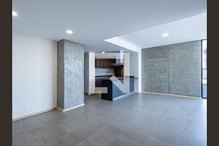 Sala - Comedor  de apartamento para alugar com 2 quartos, 101m² em Granjas Palo Alto, Ciudad de México