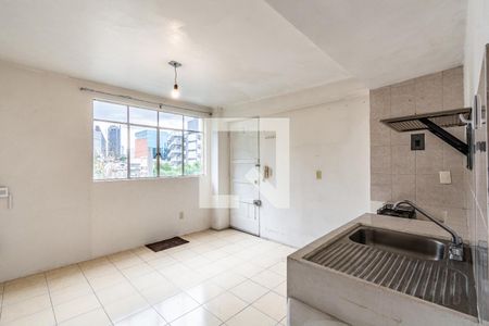 Cocina de apartamento para alugar com 1 quarto, 30m² em San Miguel Chapultepec Ii Sección, Ciudad de México