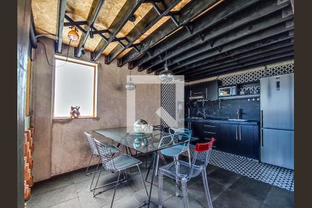 Comedor  de casa de condomínio para alugar com 1 quarto, 70m² em Cuajimalpa, Ciudad de México