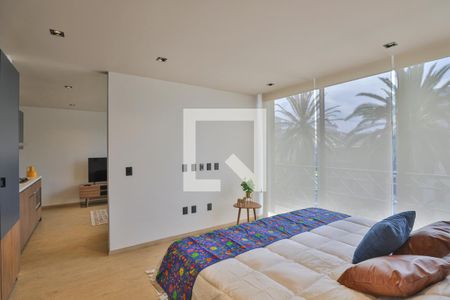 Recámara de apartamento para alugar com 1 quarto, 53m² em Narvarte Poniente, Ciudad de México