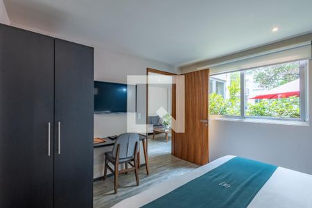 Recámara  de apartamento para alugar com 1 quarto, 60m² em Polanco V Sección, Ciudad de México