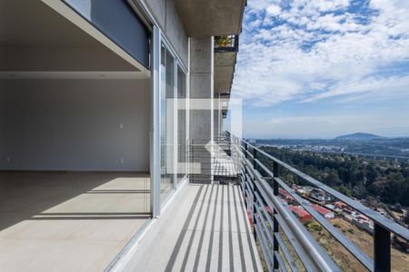 Balcón  de apartamento para alugar com 3 quartos, 135m² em Lomas de Vista Hermosa, Ciudad de México