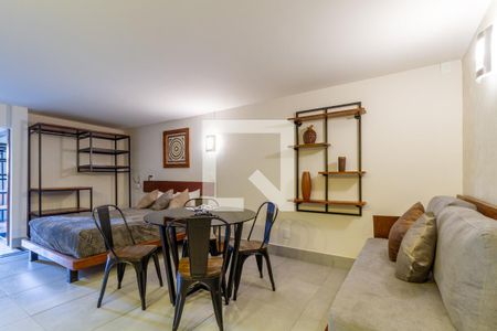 Sala  de apartamento para alugar com 2 quartos, 40m² em Roma Norte, Ciudad de México