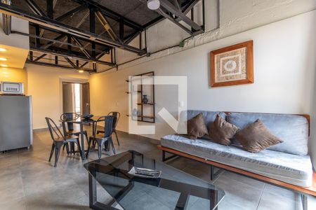 Sala - Comedor de apartamento para alugar com 3 quartos, 55m² em Roma Norte, Ciudad de México